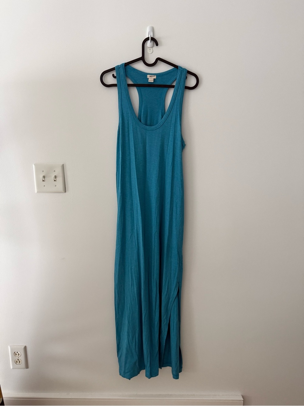 J Crew Teal Sleeveless Dress
